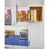 Rev-A-Shelf Rev-A-Shelf Sliding Wall Cabinet Organizer for Above RefrigeratorWall Oven 5708-15CR